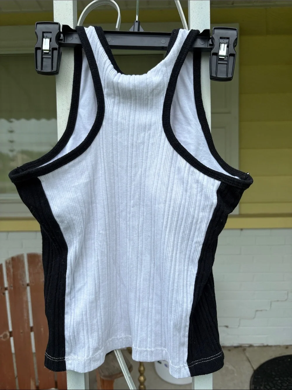 Justice White & Black Pac-Man Ghosts Tank Top